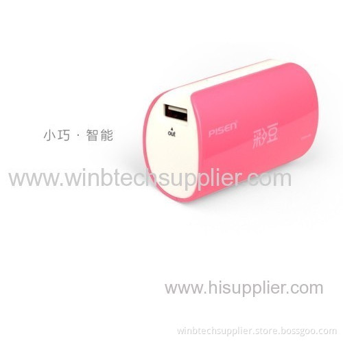 Famous Brand Mobile Power Bank 5000mah Power Bank Pisen Brand For Mobile Phone Charging And Lighting 